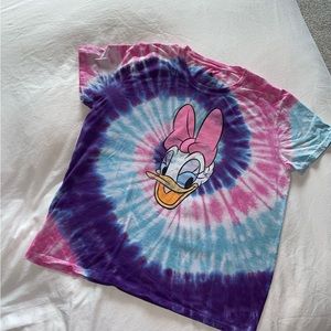 Disney Parks Daisy Duck tie dye shirt